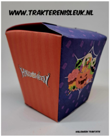 Halloween Traktatie  Doosje motief 2