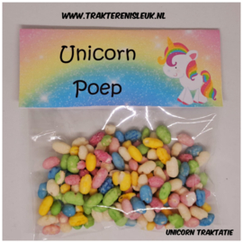 Unicorn Poep manna