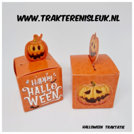 Halloween traktatie box