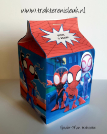 Spiderman  melkpakje Traktatie (Spidey)