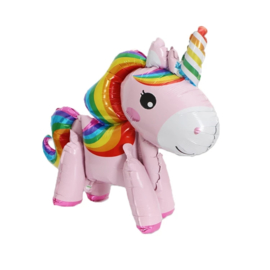 Unicorn Folie Ballon Roze