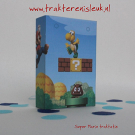 Super Mario Traktatie Tasje Met Bellenblaas