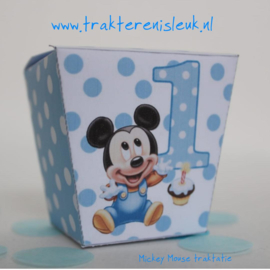 Mickey Mouse 1 jaar Traktatie