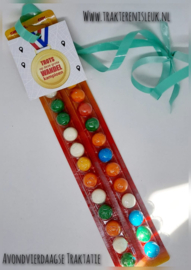 Avond 4 daagse traktaties kauwgom ballen