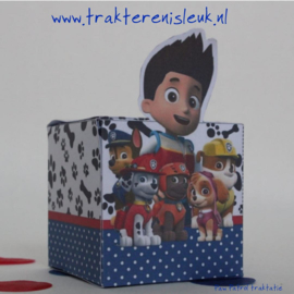 Paw Patrol Traktatie Doosje met  bellenblaas