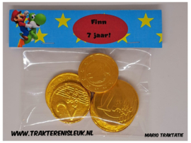 Goude munten super mario Traktatie