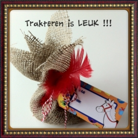 jute zak van Sinterklaas