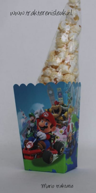 Super Mario  Popcorn Traktatie