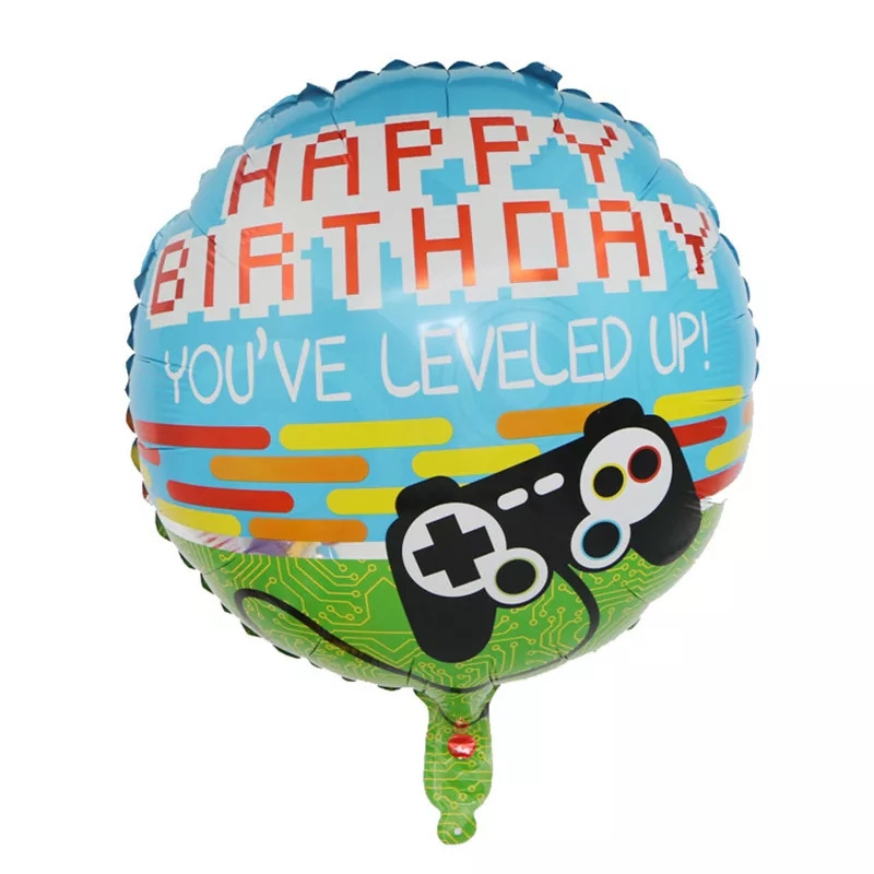 Happy Birthday Folie Ballon Motief 1