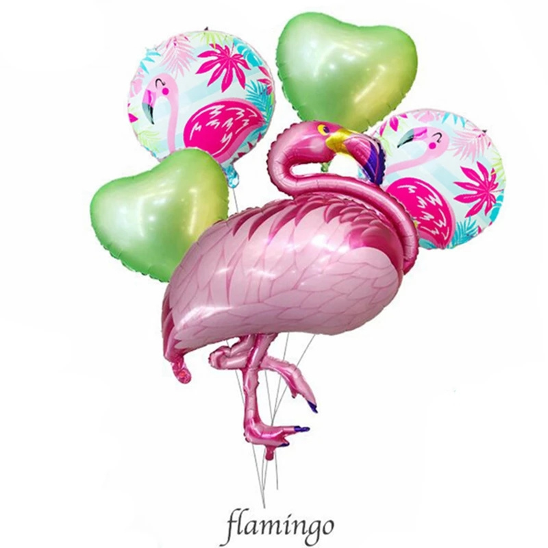 Flamingo Folie Ballonnen Set Groen