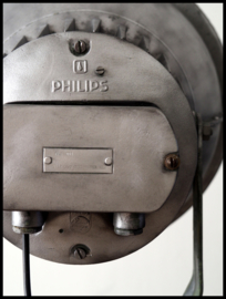 (kijk bij statieflampen voor actuele voorraad) ! Stoere industriële Philips statief lamp! Zeer zeldzaam model!