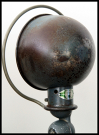 VERKOCHT! Stoere grijze industriële werklamp "JIELDE applique" wandlamp