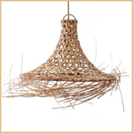 The Mykonos! (L): Rotan bohemian hanglamp