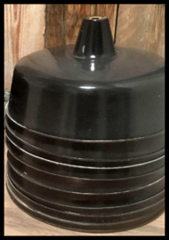 Stoere robuuste zwarte industriële lamp  (meerdere beschikbaar)