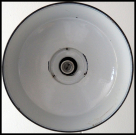 VERKOCHT! Zeer oud, en extreem zeldzame industriële lamp! (2 beschikbaar)