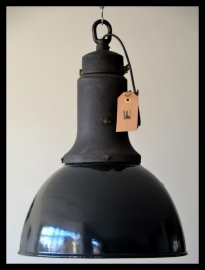 zeldzame antiek industriële lamp! VERKOCHT!