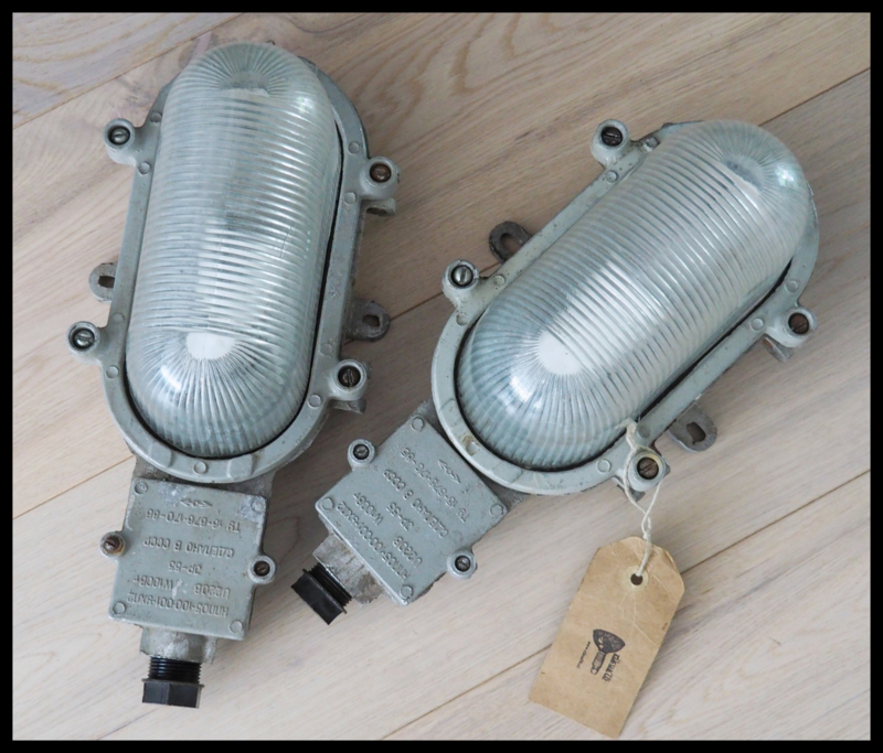 Industriële wandlamp, plafondlamp  (meerdere beschikbaar)