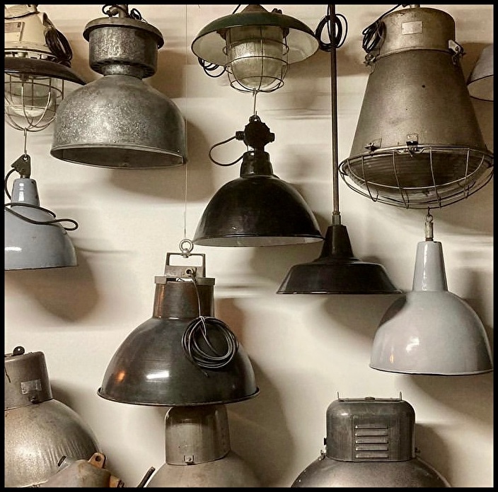 industriële bohemian lamp