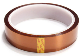 Kapton Tape 20mm x 33 meter hittebestendig 250c