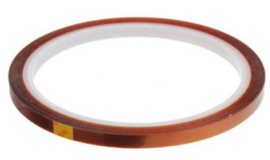 Kapton Tape 5mm x 33 meter hittebestendig 250c