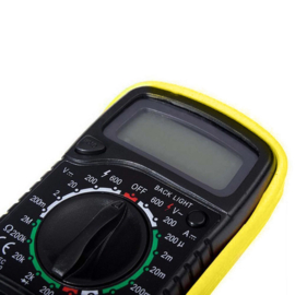 Digitale Multimeter met Backlight Inclusief 9V Procell