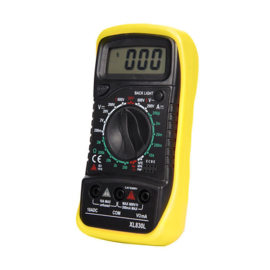 Digitale Multimeter met Backlight Inclusief 9V Procell