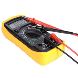 Digitale Multimeter met Backlight Inclusief 9V Procell