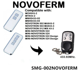 Novoferm afstandsbediening voor garagedeur handzender
