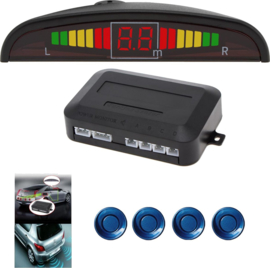 Universele Parkeersensoren LED Ultrasonic Blauw