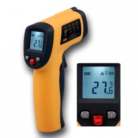 IR Thermometer -50C tot 450C Inclusief 9V Batterij