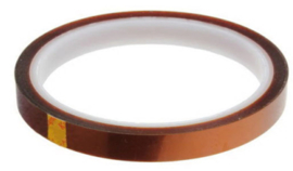 Kapton Tape 10mm x 33 meter hittebestendig 250c