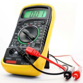 Digitale Multimeter met Backlight Inclusief 9V Procell