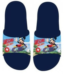 Mickey Mouse Badslippers - Blauw