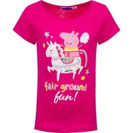 Peppa Pig Unicorn T-shirt - Fuchsia