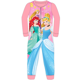 Disney Princess Onesie / Jumpsuit Fleece - Roze