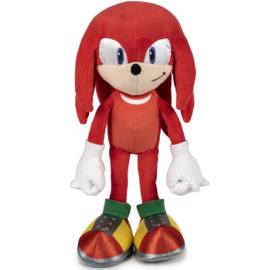Sonic pluche Knuffel Knuckles - 30 cm