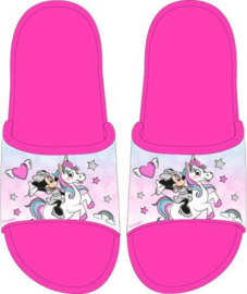 Minnie Mouse Badslippers Unicorn