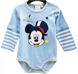 Mickey Mouse Rompertje Lange Mouw - Disney Baby