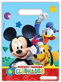 Mickey Mouse Uitdeelzakjes - 6 stuks