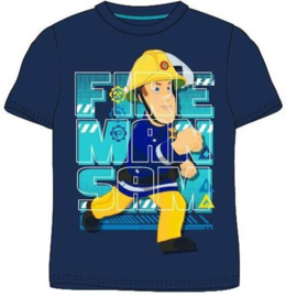 Brandweerman Sam T-shirt - Blauw