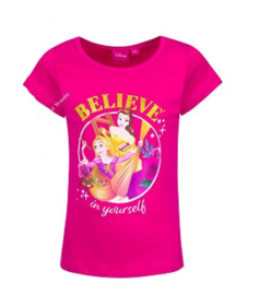 Disney Princess T-shirt - Fuchsia