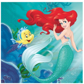 Disney Princess Ariel Servetten - 20 stuks