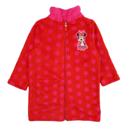 Minnie Mouse Badjas Rood - Dots