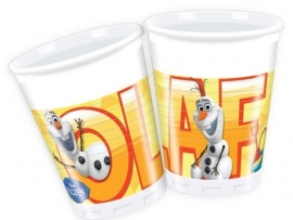 Disney Frozen Olaf Bekertjes - 8 stuks