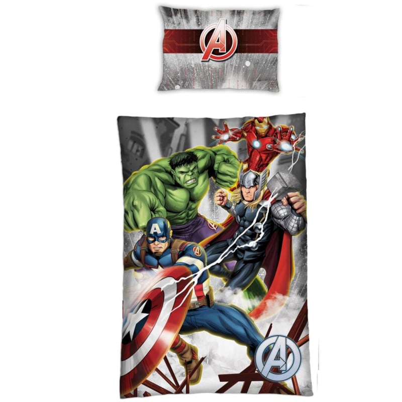 Daar Aantrekkingskracht Voorzichtigheid Avengers Dekbedovertrek 140 x 200 cm - Thunder | Avengers | Disneykamers