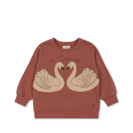 LOU SWEATSHIRT CANYON ROSE | KONGESLOJD