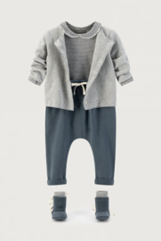 BABY PANTS BLUE | GRAY LABEL