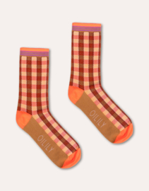 ASOCKIES SOCKS  FIERY CORAL | OILILY