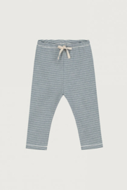 BABY LEGGING STRIPES BLUE | GRAY LABEL