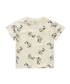 T-SHIRT POCKET STRONG MAN PRINT | SPROET & SPROUT